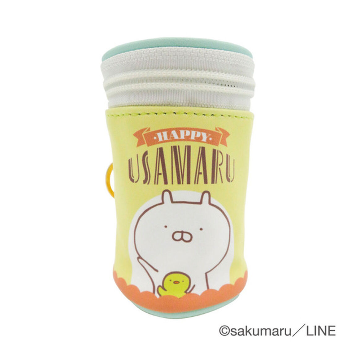 ミニ缶ポーチ　YE　うさまる