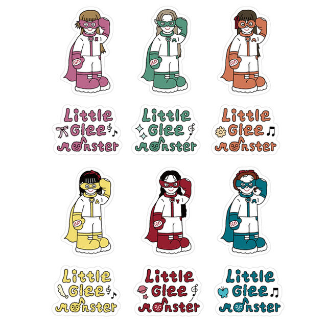 Little Glee Monster／Live 2025&rdquo;Voice&rdquo; ステッカー（ランダム12種）