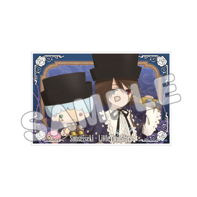 ローゼンメイデン&times;サンリオキャラクターズ／アクリルブロック／蒼星石&times;リトルツインスターズ（キキ）（2025年10月以降発売予定）