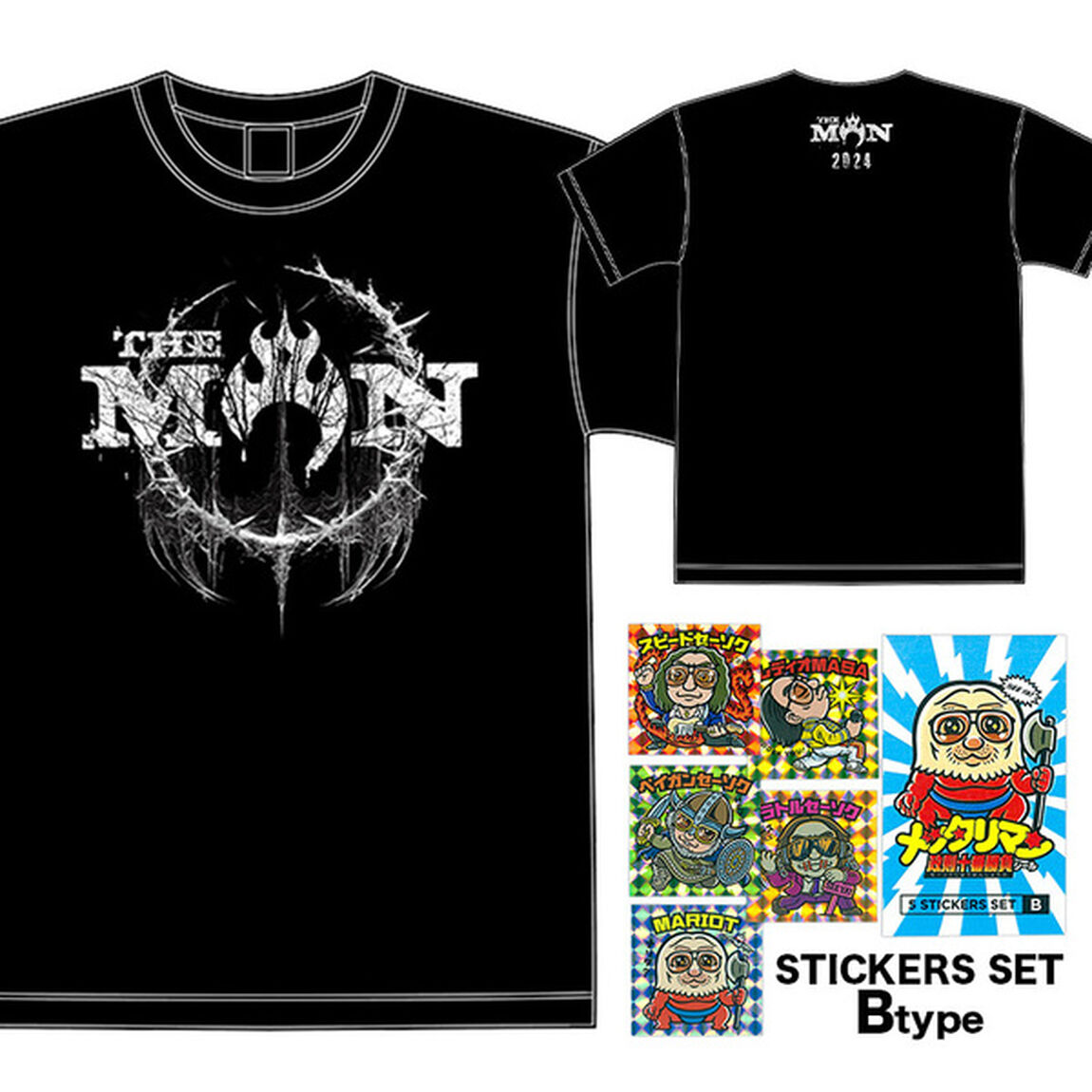 HEAVY METAL SOUNDHOUSE 2024 「THE MAN」Tシャツ　size M 【特典：ステッカー Bセット付】