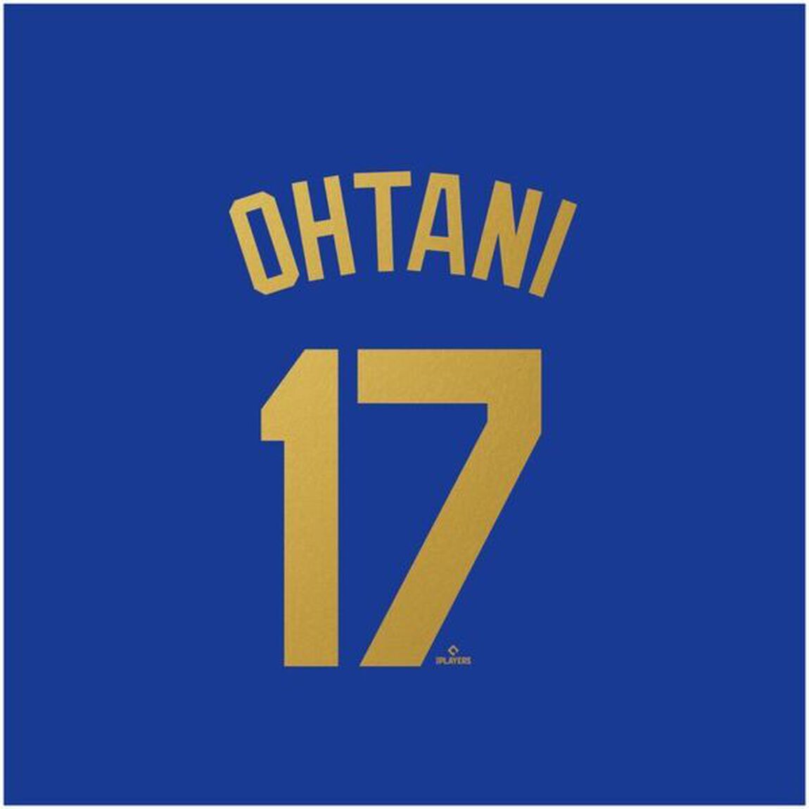 Fanatics ロサンゼルス・ドジャース 大谷翔平 2025年ナショナルリーグ MVP 受賞記念 ネームアンドナンバー Tシャツ ブルー Sサイズ