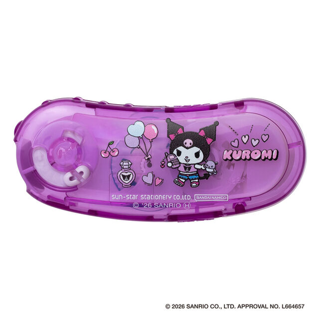 テープのり　ノリノPOD　限定サンリオデザイン　本体　クロミ