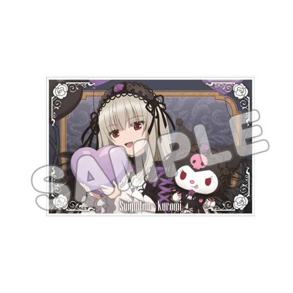 ローゼンメイデン 水銀燈×クロミ アクリルブロック サンリオコラボ ローゼンメイデン×サンリオキャラクターズ／アクリルブロック／水銀燈
