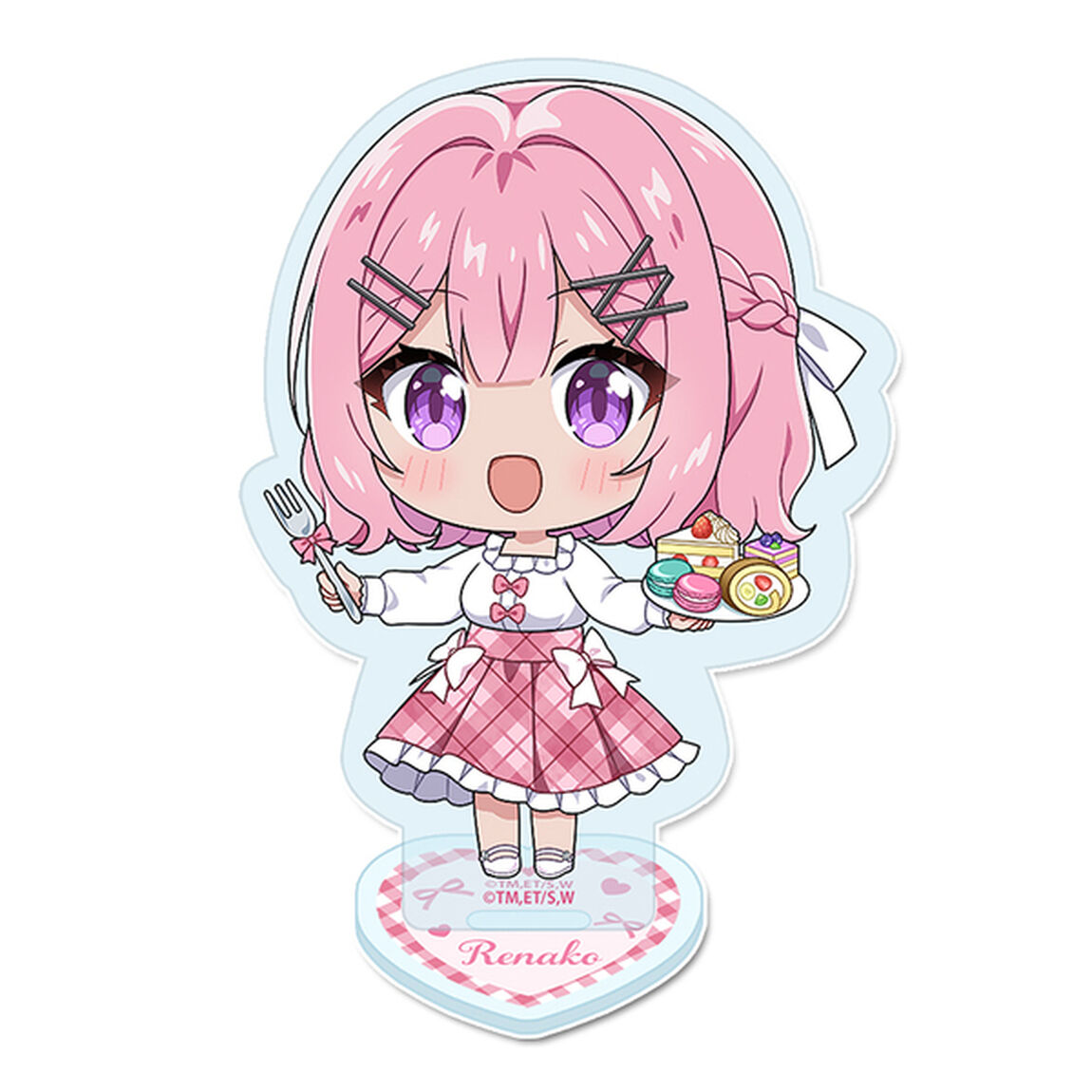 TVアニメ「わたしが恋人になれるわけないじゃん、ムリムリ!（※ムリじゃなかった!?）」 ぷちちょこアクリルスタンド【甘織れな子】 アフタヌーンティー（2026年1月以降発売予定）