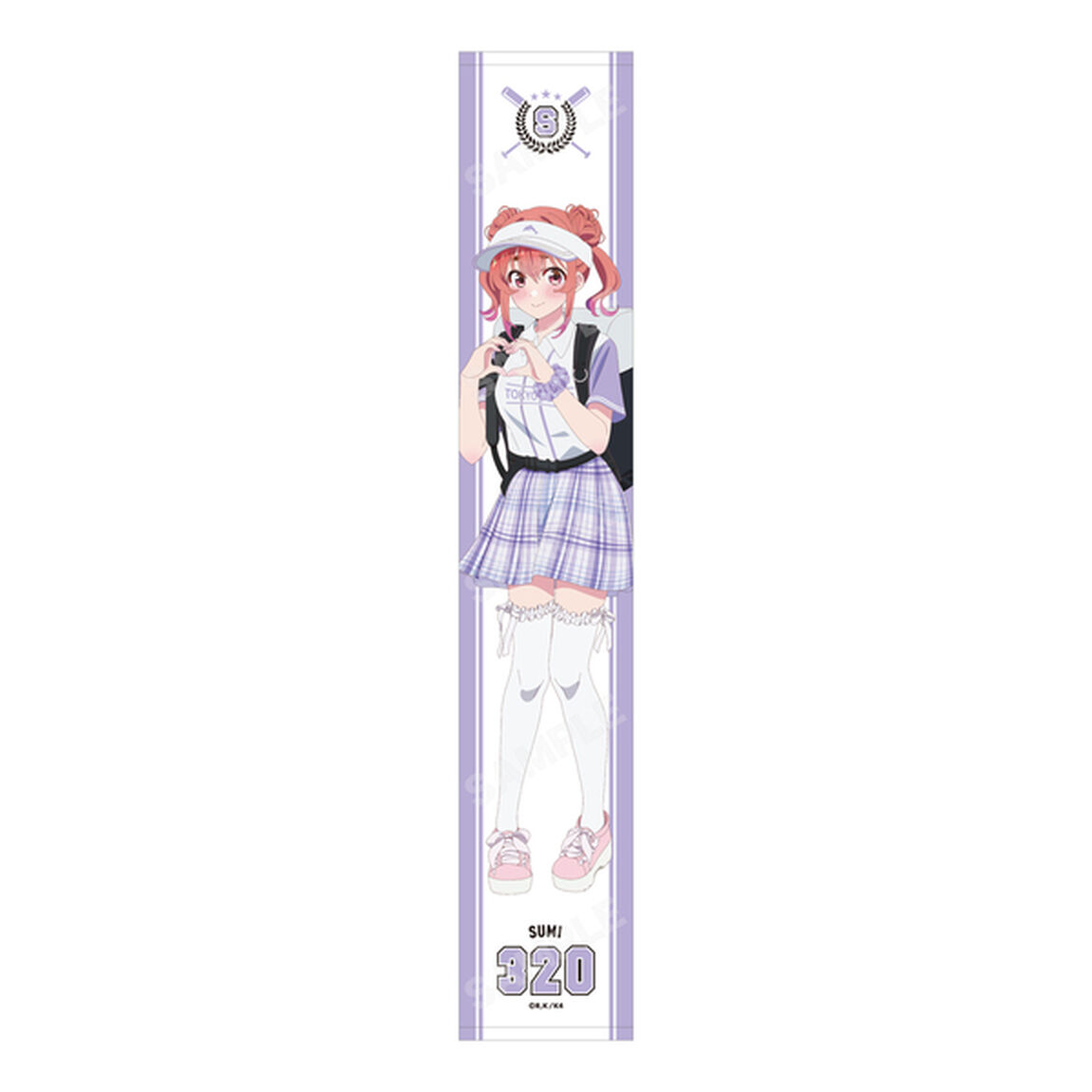 【彼女、お借りします】東京ドームシティコラボver. マフラータオル /04 桜沢 墨（2026年4月以降発売予定）