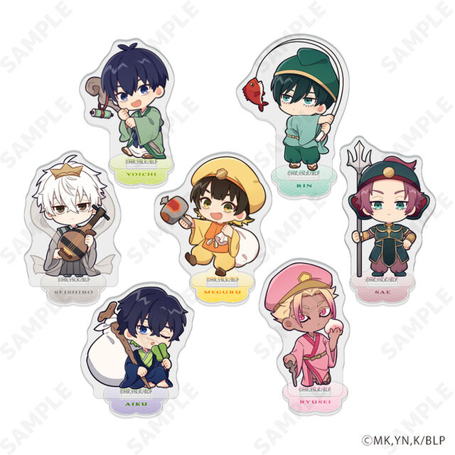 ブルーロック トレーディングアクリルスタンド[ふくふく七福神]【単品】