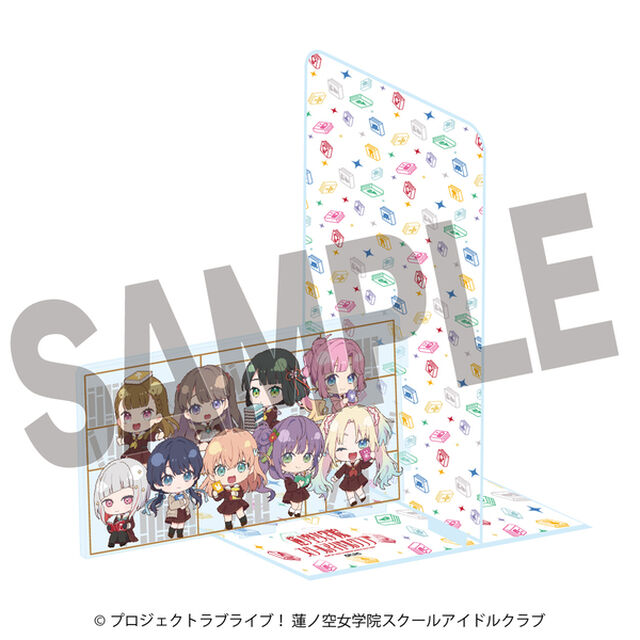 ラブライブ！蓮ノ空女学院スクールアイドルクラブ&times;石川県立図書館　ブックエンド　ミニキャラver（2025年10月以降発売予定）