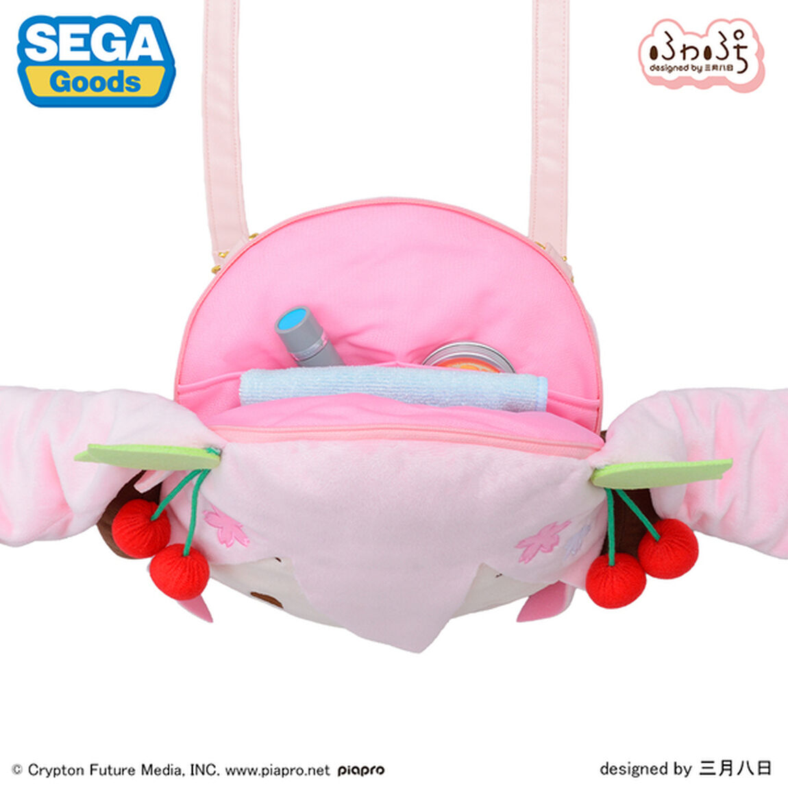 桜ミク ふわぷち フェイスショルダーバッグ（Ｍ）（2026年8月以降発売予定）