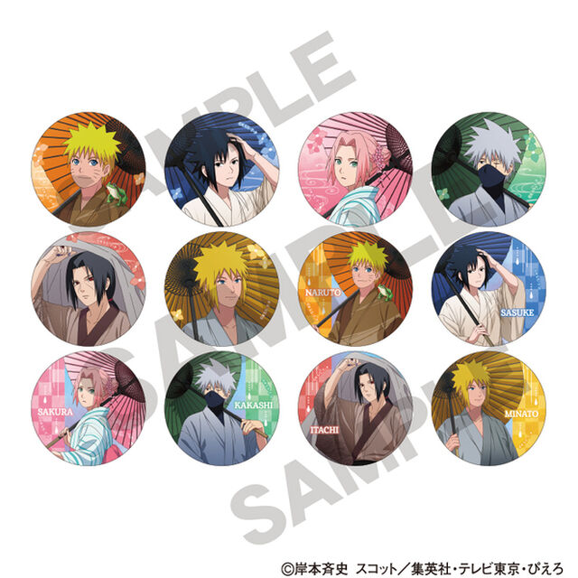NARUTO-ナルト- 疾風伝　トレーディング缶バッジ　五月雨【BOX】（2026年6月以降発売予定）