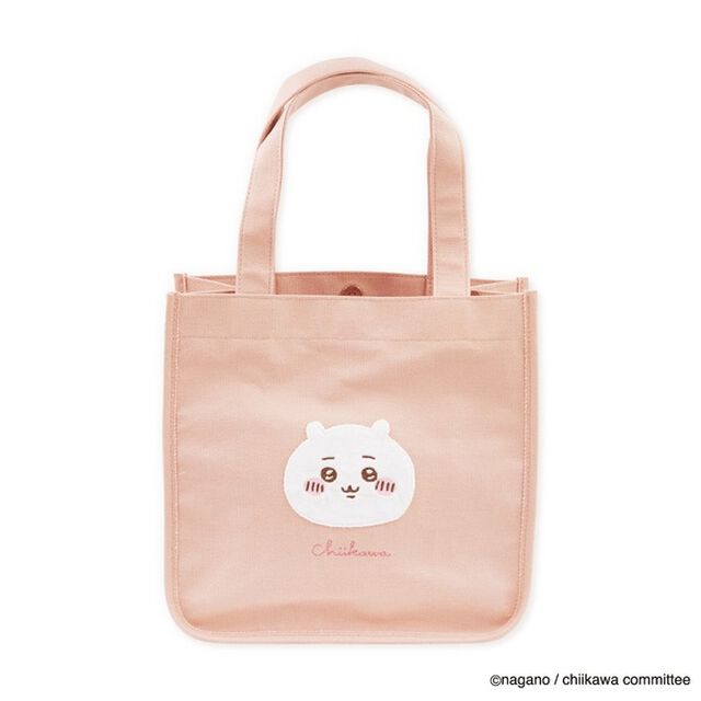 ミニトート　ふわふわワッペン　ちいかわ