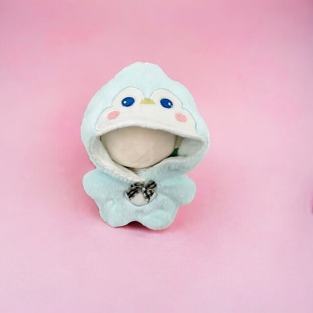 【Oshicoco】ぬい服（10cm） ペンギン水色