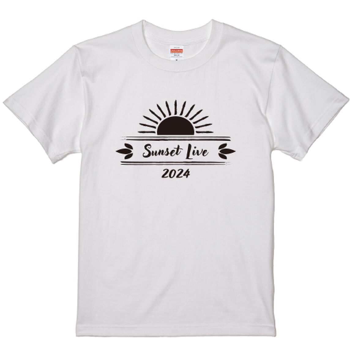 サンセットライブ2024オフィシャルTシャツ　PST-2405 ホワイト Sサイズ