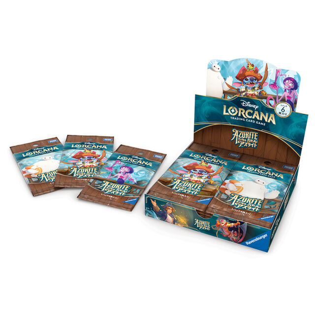 ディズニー・ロルカナ・ＴＣＧ　日本語版　ブースターパック　大いなるアズライト【BOX】