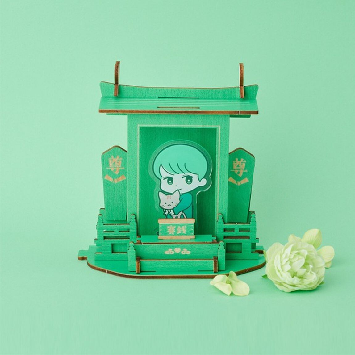 推しを祀る神棚 Green