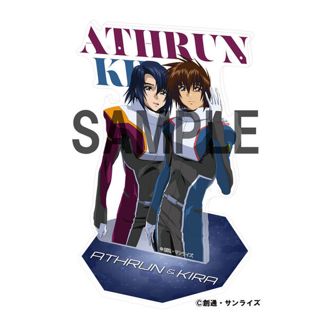 機動戦士ガンダムSEED/DESTINY　アクリルアクセサリースタンド アスラン&キラ（2024年3月以降発売予定）