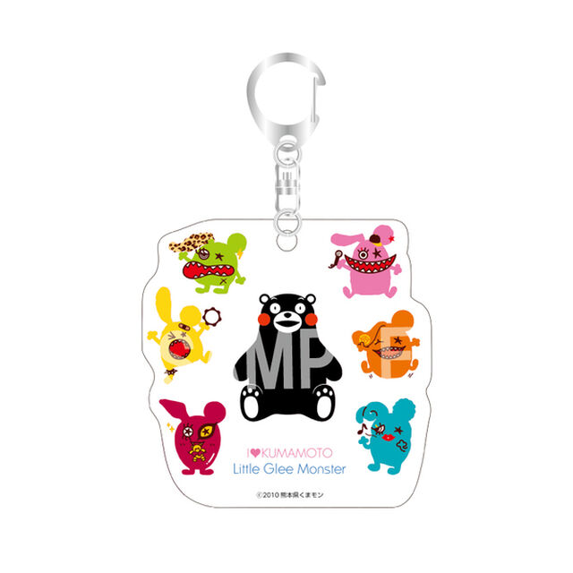 Little Glee Monster／くまモン&times;リトグリ アクリルキーホルダー