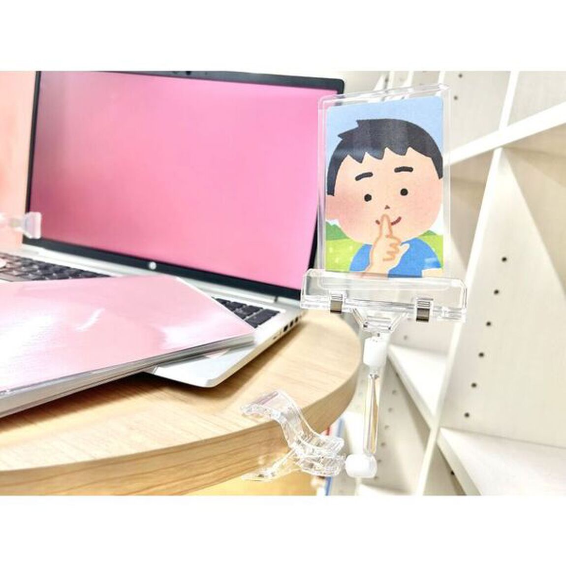 ハゴロモ　どこでもディスプレイクリップ