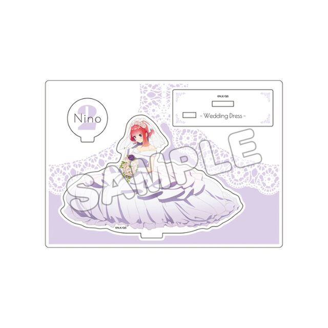 五等分の花嫁∽／アクリルスタンドコレクション_ドレス／中野二乃（2024年10月以降発売予定）