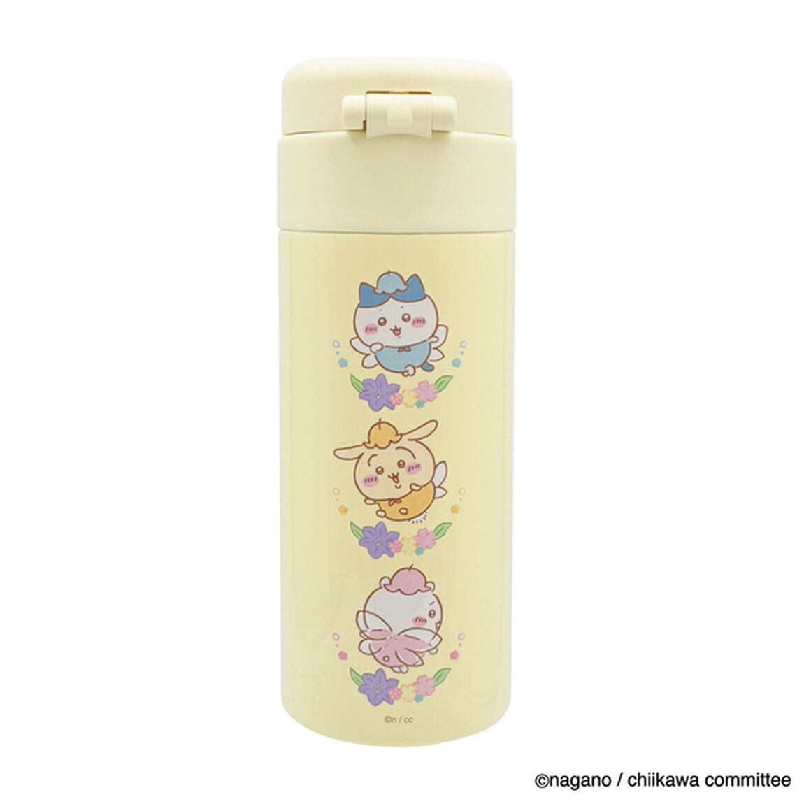 ワンタッチステンレスボトル 350ml　フェアリーフラワー　ちいかわ