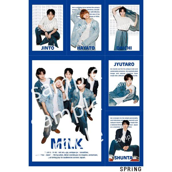 SPRiNG（スプリング）2026年9月号【表紙：M!LK】全録付 3冊 SPRiNG（スプリング） 2026年9月号【表紙：M!LK】 - 通販