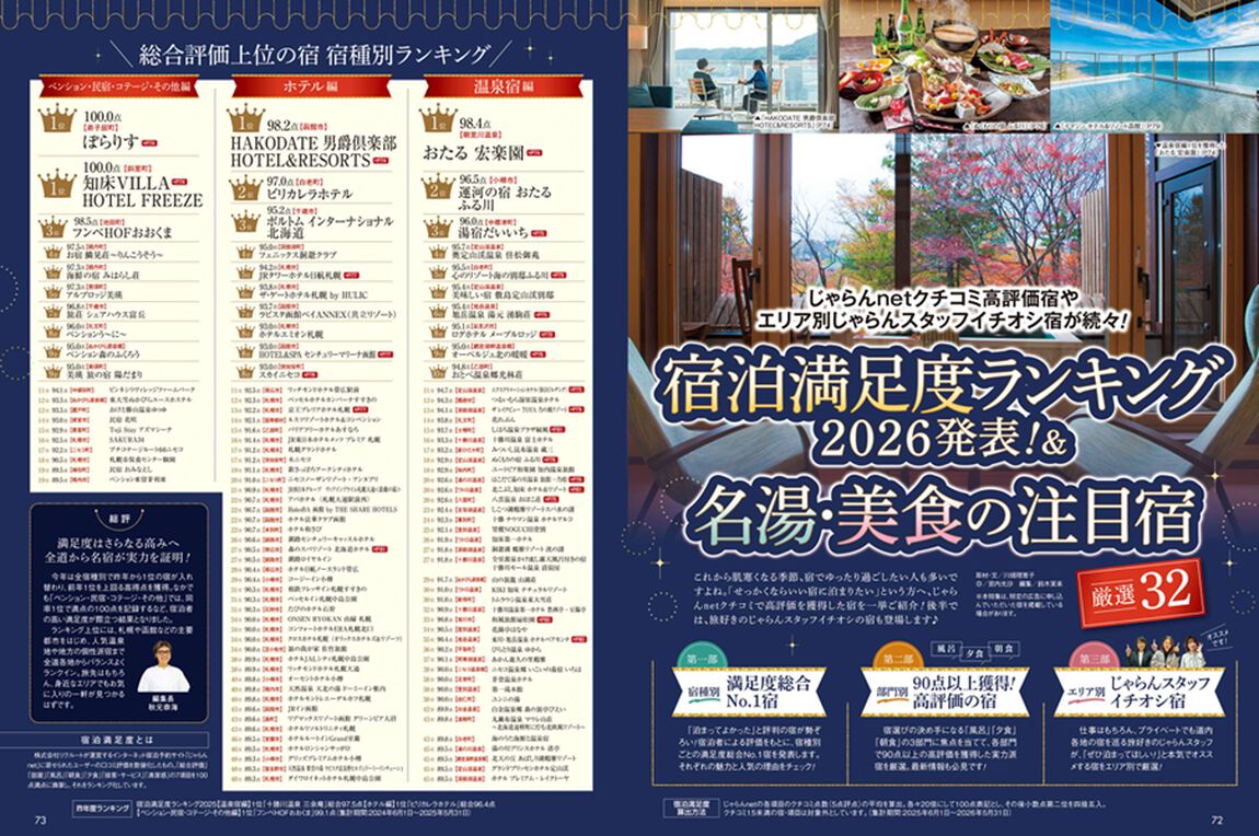 北海道じゃらん　2026年10月号