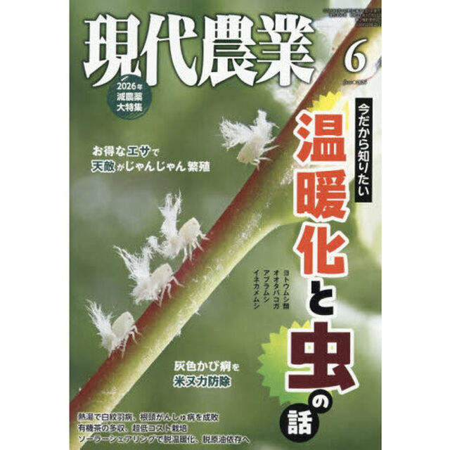 現代農業　2026年6月号
