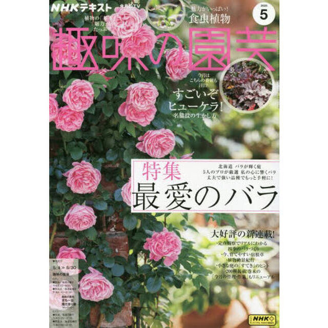 ＮＨＫ　趣味の園芸　2025年5月号