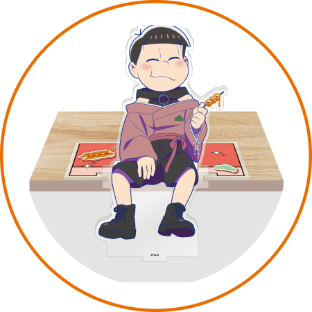おすわりアクリルスタンド 2WAY使用イメージ