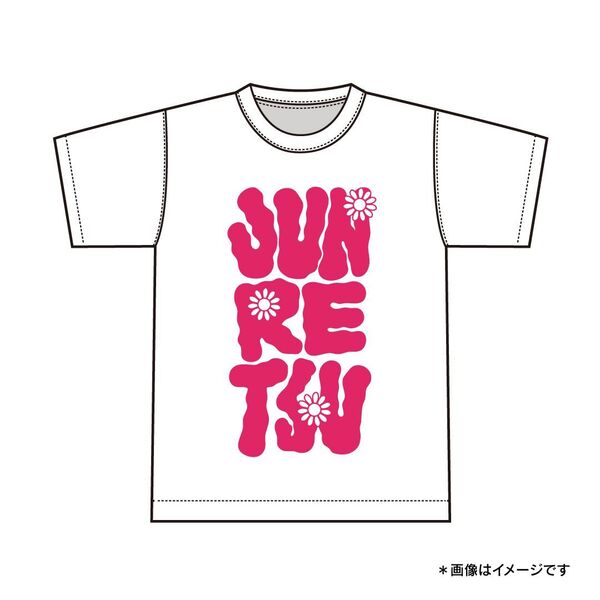 JUNRETSUロゴ オーバーサイズTシャツ