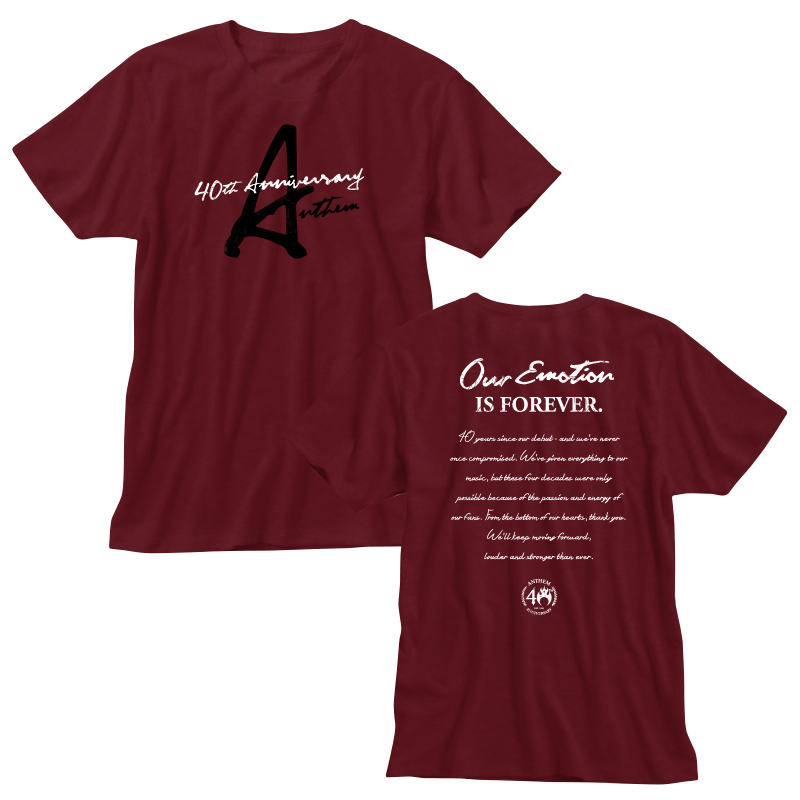 Tシャツ マルーン