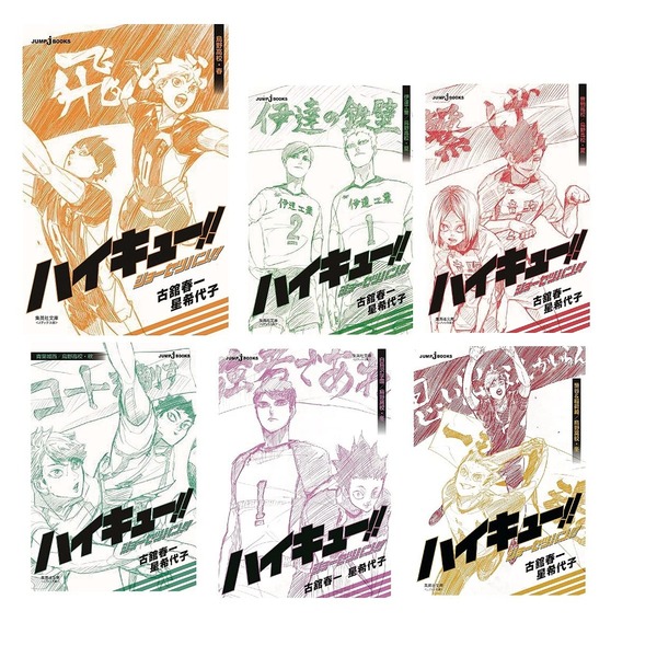 文庫版　ハイキュー！！ショーセツバ　全６