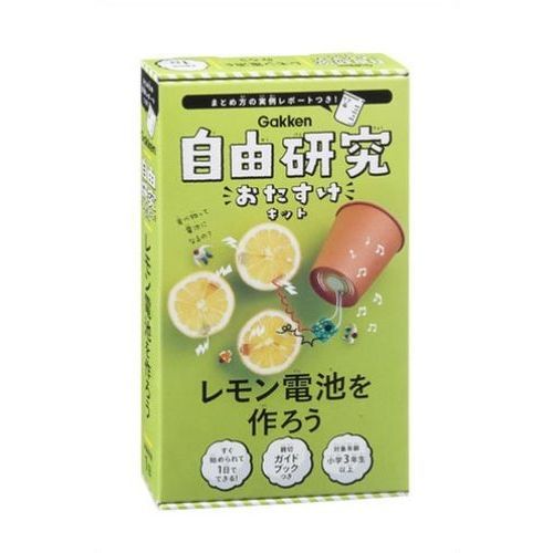 レモン電池を作ろう (自由研究おたすけキット)