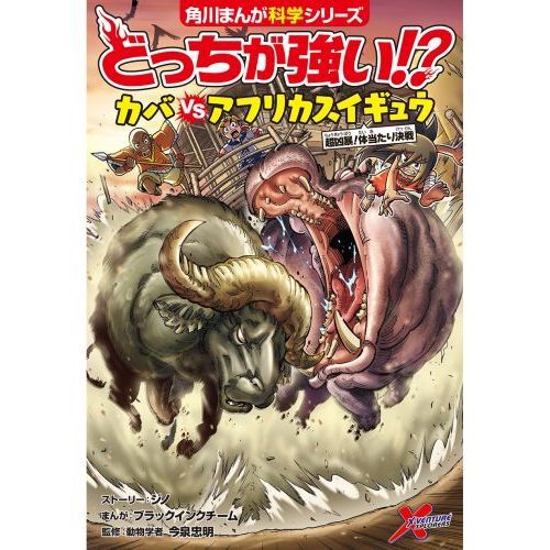 どっちが強い！？カバＶＳ（たい）アフリカスイギュウ　超凶暴！体当たり決戦