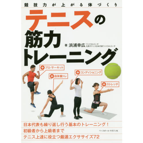 テニスの筋力トレーニング　競技力が上がる体づくり