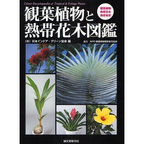 観葉植物と熱帯花木図鑑　観葉植物　熱帯花木　熱帯果実