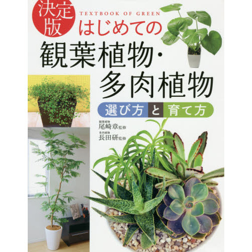 はじめての観葉植物・多肉植物選び方と育て方　決定版　ＴＥＸＴＢＯＯＫ　ＯＦ　ＧＲＥＥＮ