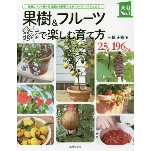 果樹＆フルーツ鉢で楽しむ育て方　果樹のベリー類・柑橘類から野菜のイチゴ・メロン・スイカまで　２５種１９６品種