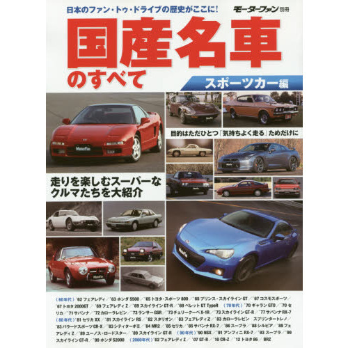 国産名車のすべて　スポーツカー編