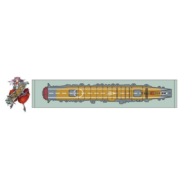 艦隊これくしょん　甲板マフラータオル　[５]隼鷹