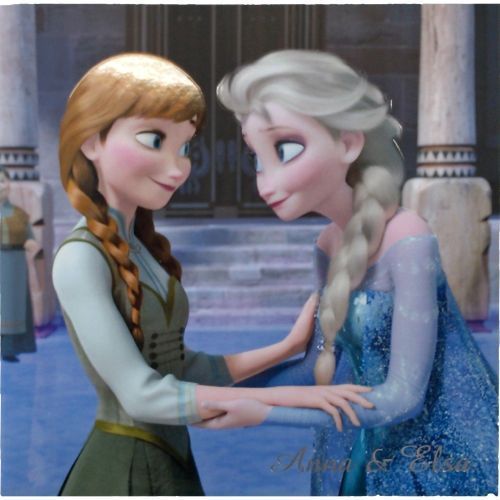 アナと雪の女王　スクエアふせんメモ