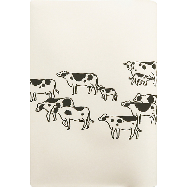 Ah la la ブックカバー cows