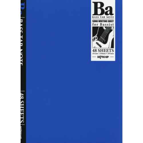 ＢＡＳＳ　ＴＡＢ　ＮＯＴＥ　ＳＯＮＧ　ＷＲＩＴＩＮＧ　ＳＨＥＥＴ　ｆｏｒ　Ｂａｓｓｉｓｔ