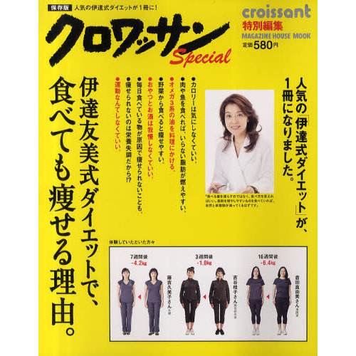 伊達友美式ダイエットで、食べても痩せる理由。　保存版
