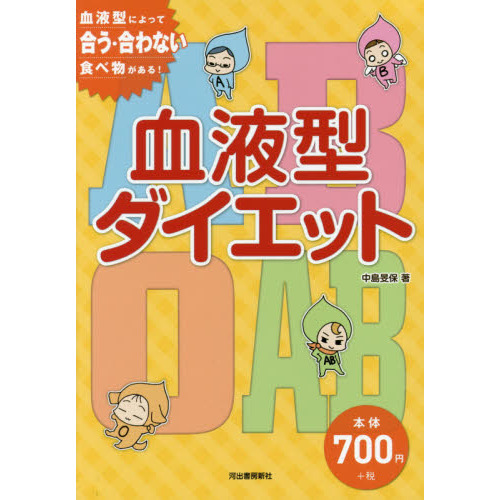 血液型ダイエット　血液型によって合う・合わない食べ物がある！