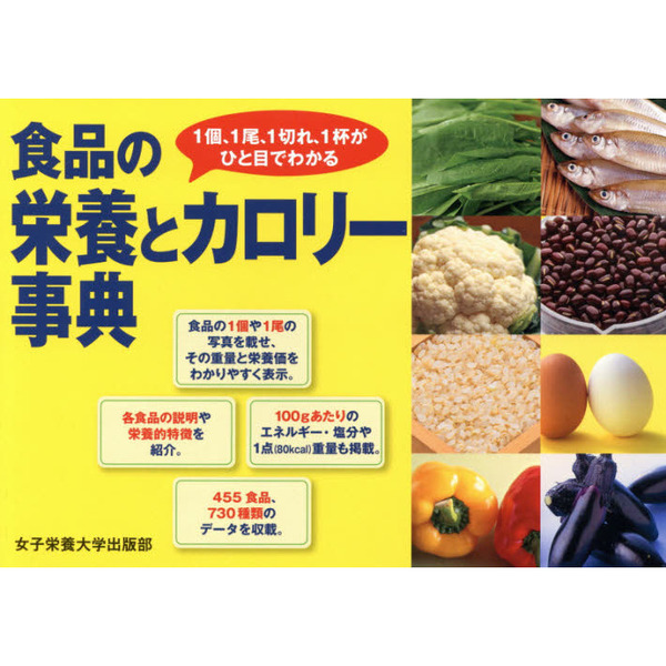 食品の栄養とカロリー事典　１個、１尾、１切れ、１杯がひと目でわかる