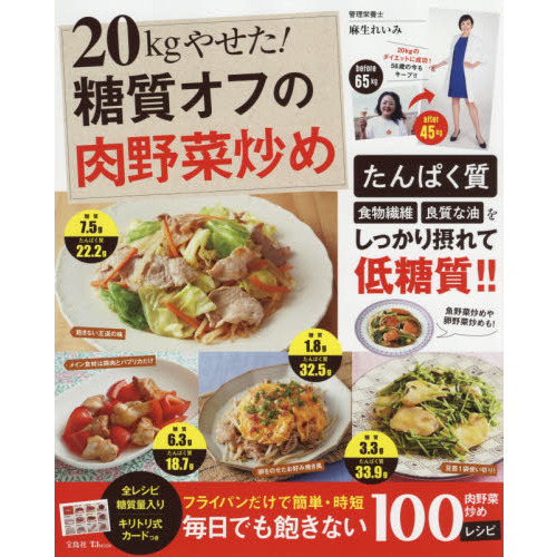 ２０ｋｇやせた！糖質オフの肉野菜炒め