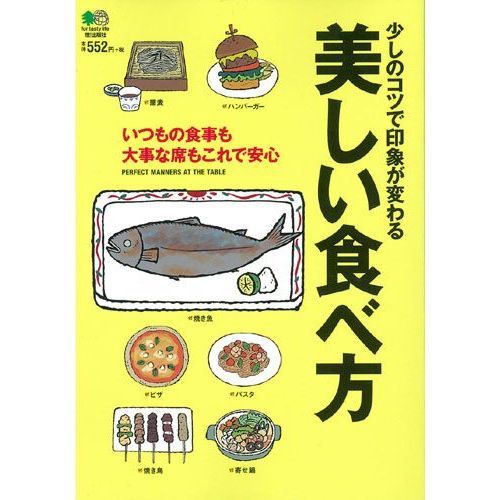 少しのコツで印象が変わる美しい食べ方　いつもの食事も大事な席もこの一冊で安心