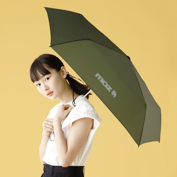 moz 折りたたみ軽量傘 BOOK OLIVE ver.（セブンネット限定）