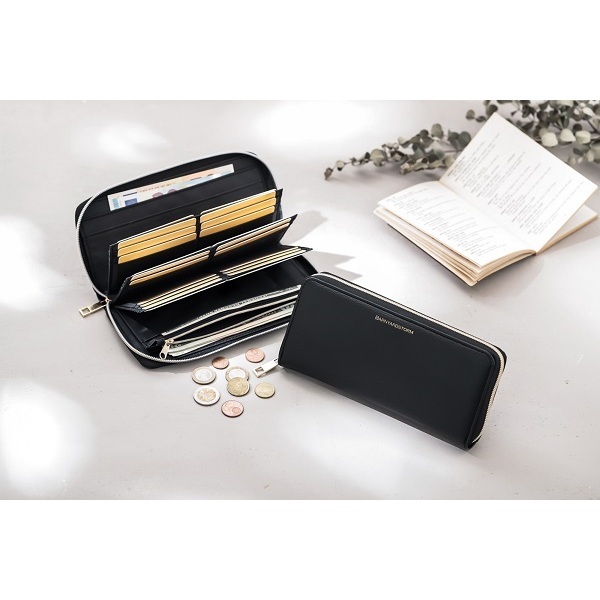 BARNYARDSTORM　整理収納長財布BOOK ALL BLACK（セブン－イレブン／セブンネット限定パッケージ）