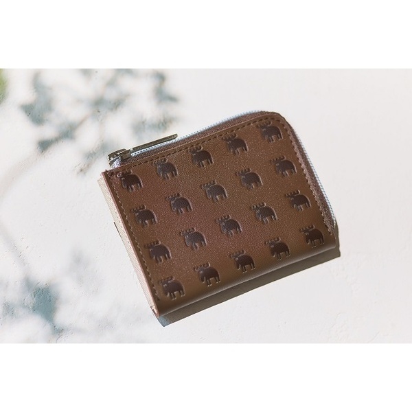 moz 整理上手な牛革コンパクト財布BOOK　DARK BROWN ver.（セブン－イレブン／セブンネット限定）